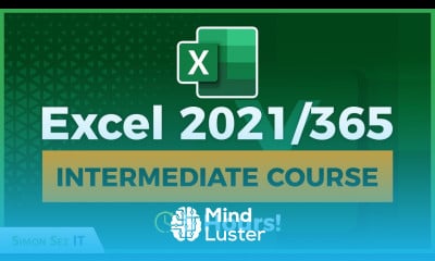 Microsoft Excel Intermediate Training 2021 365 5 Hour Excel Tutorial Class