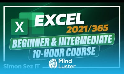Excel 2021 365 Beginners Intermediate Training 10 Hour Excel Tutorial Class