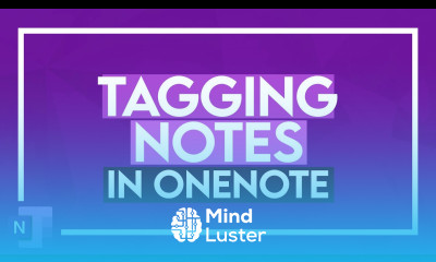 Tagging Notes in OneNote OneNote Tutorial