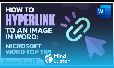 How to Hyperlink to an Image in Word Microsoft Word Top Tip