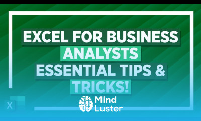 Excel for Business Analysts Crash Course XLOOKUP IF Forecast Sheets More
