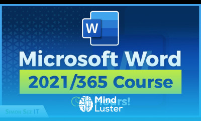 Microsoft Word for Beginners 4 Hour Training Course in Word 2021 365