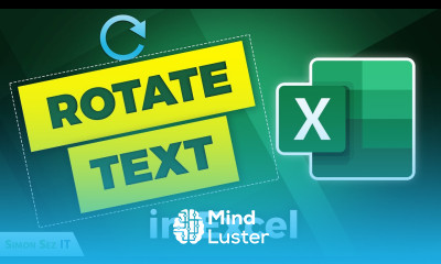 Rotating Text in Microsoft Excel