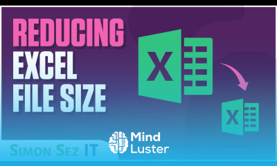 How to Reduce the File Size in Excel