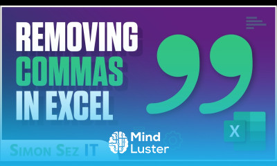 Remove Commas in Excel 5 Ways