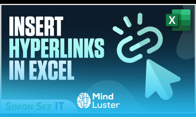 Inserting Hyperlinks in Excel
