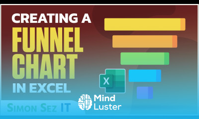 Creating a Funnel Chart in Excel 2 Ways