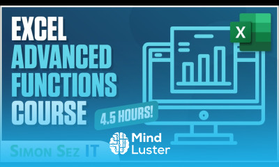 Advanced Excel Tutorial Advanced Functions Course VLOOKUP IF Forecasting Statistical