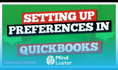 QuickBooks Online Desktop Canadian Edition Setting up Preferences in QuickBooks Canada