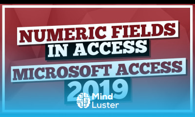 Microsoft Access Tutorial 2019 Numeric Fields in MS Access 2019