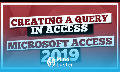Microsoft Access Tutorial 2019 How To Create A Query With MS Access 2019