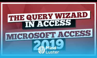Microsoft Access Tutorial 2019 The Query Wizard in MS Access 2019