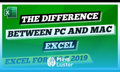 Excel For Mac 2019 Tutorial The Difference between PC and Mac Excel Tutorial