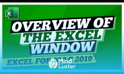 Excel For Mac 2019 Tutorial Overview of the Excel window