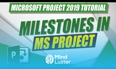 How to Create and Organize Milestones with Project 2019