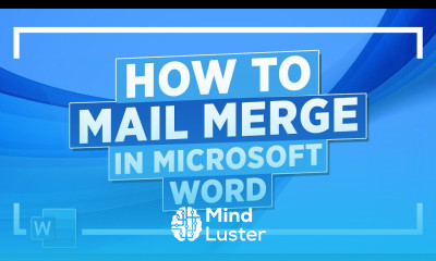 How to Mail Merge in Microsoft Word Microsoft Word Tutorial