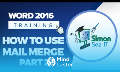 How to Use Mail Merge in Word 2016 Part 2