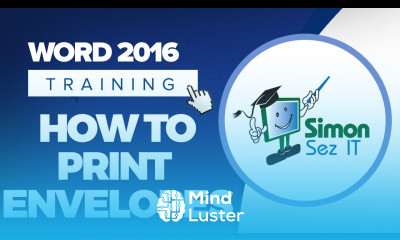 How to Print Envelopes in Microsoft Word 2016