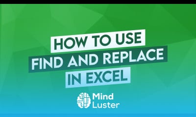 How to use Find and Replace in Excel
