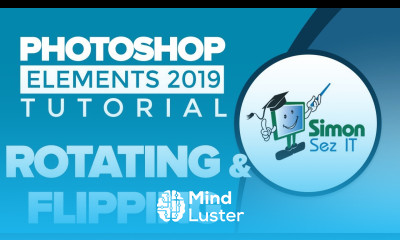 How to Rotate and Flip a Photo in Photoshop Elements 2019