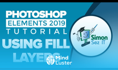 How to Use Layers in Photoshop Elements 2019 Part 3 Fill Layers
