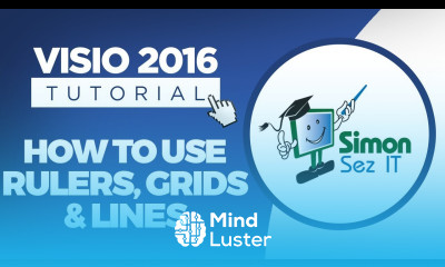 How to Position Shapes in Visio 2016 Using Rulers Grids and Guides