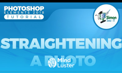 How to Straighten a Photo in Photoshop Elements 2018