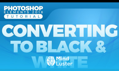 How to Convert an Image to Black and White in Photoshop Elements 2018