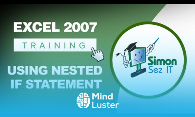 Using the Nested IF Statement in Excel 2007