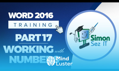 Word 2016 for Beginners Part 17 Page Number in Microsoft Word 2016