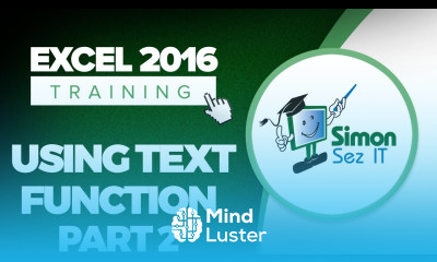 How to Use Text Functions in Microsoft Excel 2016 Part 2