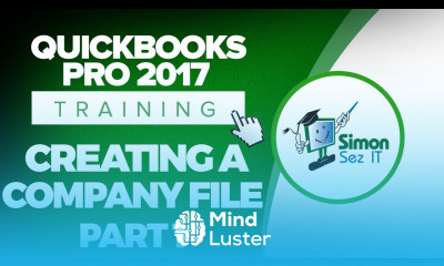 QuickBooks Pro 2017 Tutorial How to Create Your Company File Part 1