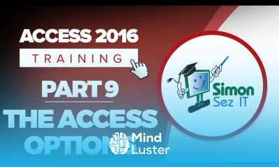 Access 2016 for Beginners Part 9 General Current Databases and Language Options