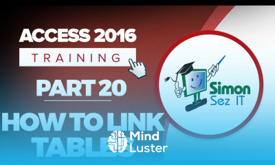 Access 2016 for Beginners Part 20 How to Link Access Tables to Create Relationships