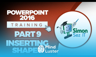 PowerPoint 2016 for Beginners Part 9 Inserting Shapes