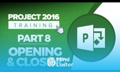 Project 2016 for Beginners Part 8 How to Open and Close a Project