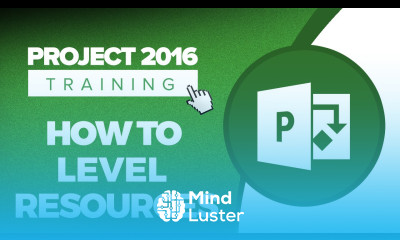 How to Level Resources in Project 2016