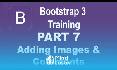 Bootstrap Tutorial For Beginners Part 7 How to Add Images Comments Using Bootstrap