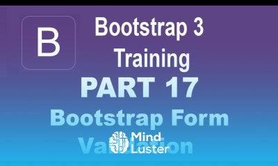 Bootstrap Tutorial For Beginners Part 17 Bootstrap Form Validation Part 2