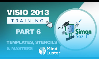 Visio 2013 for Beginners Part 6 How to Use Templates Stencils and Masters in Visio 2013