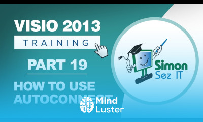 Visio 2013 for Beginners Part 19 How to Use Autoconnect and Quick Shapes