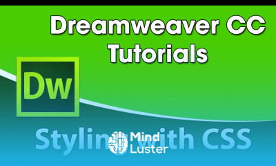 Dreamweaver CC Training ­ Styling with CSS Stylesheets