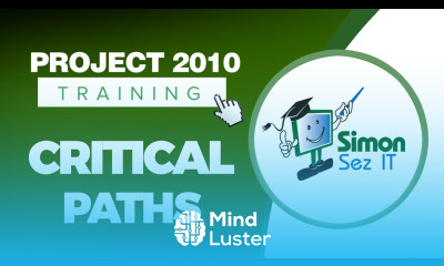 Microsoft Project 2010 Video Training Tutorial Critical Paths