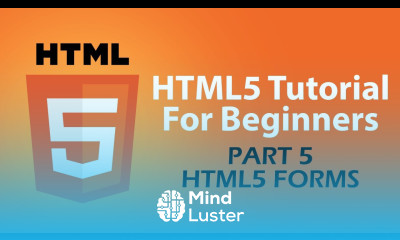 HTML5 Tutorial For Beginners Part 5 Form Attribute Types and How to Create Widgets