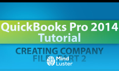 QuickBooks Pro 2014 Tutorial How to Create Your Company File Part 2