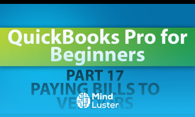 QuickBooks Training Tutorial Part 17 How to Pay Bills to Vendors in QuickBooks