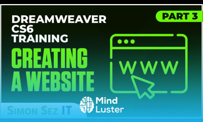Dreamweaver CS6 Tutorial Creating a Website Part 3