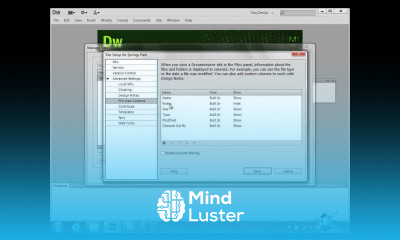 Dreamweaver CS6 Training Part 23 Setting up a Remote Server Creating a Website Course