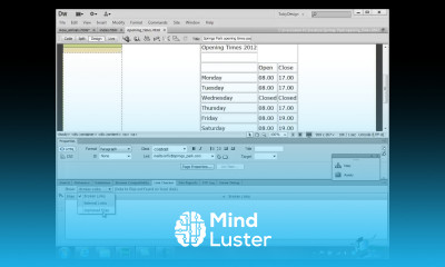 Dreamweaver CS6 Training Part 24 Error Checking Before Site Publishing Create a Website Course
