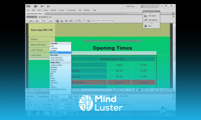 Dreamweaver CS6 Tutorial Part 38 Inheritance and the Cascading Aspect of CSS
